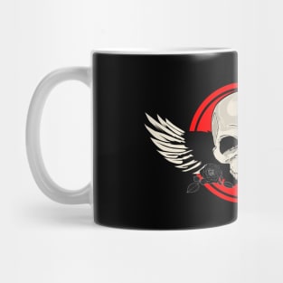 Wing Skull - RED Mug